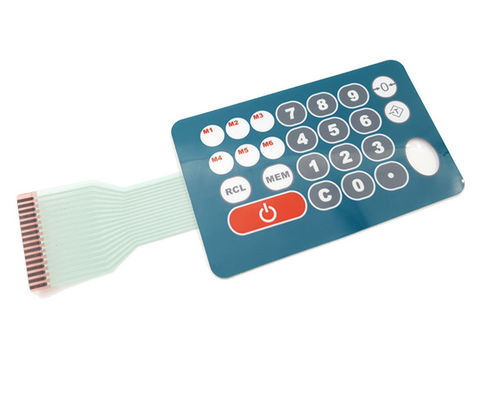 China 0.1-0.4mm Tactile Membrane Switch For Intuitive Electronic Control