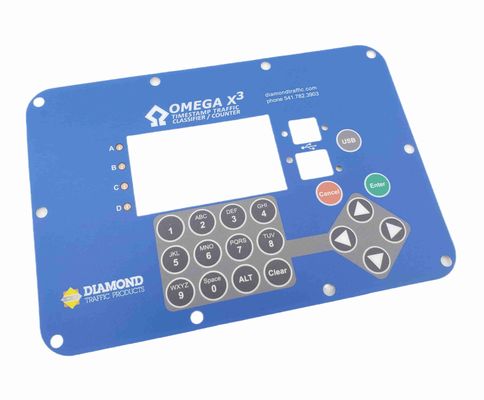 buy IP65 NEMA 4X Industrial Membrane Switch 0.5-1.0mm online manufacturer
