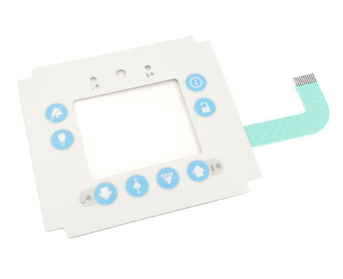 quality Custom Flexible Membrane Switch Effortless Control For Medical Systems factory