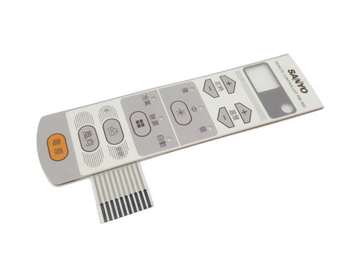 China Flexible Membrane Keypad Effortless Control For Automotive Systems