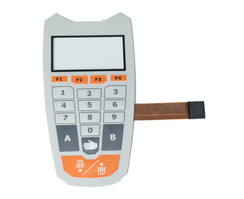 China Corrosion Resistance Membrane Keypad With LED Hard Wear