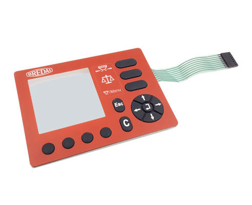 China Dustproof Waterproof Custom Membrane Switch Panel For Compact Applications