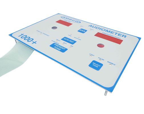quality High Strength Stainless Steel Aluminum Metal Panel Backer Membrane Switches factory