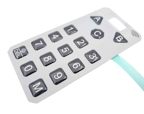 China Versatile PU Doming Overlays For Electronics Automotive And Promotional Items