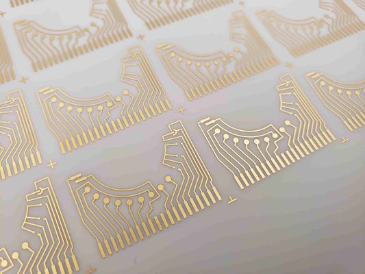 China Aerospace And Automotive Electronics PET Circuits With Copper Plated And Gold Plated
