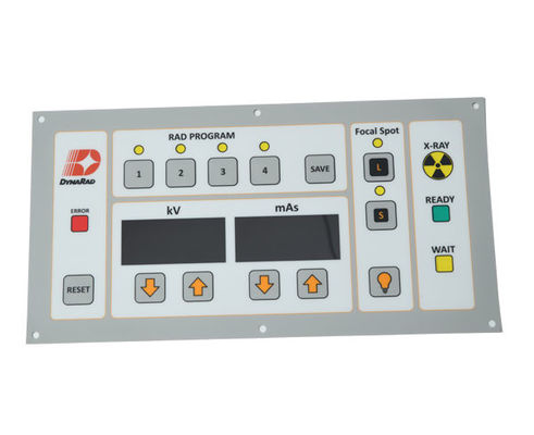 China Clear Visual Interface and Responsive Touch with Our PMMA Lens Membrane Switches