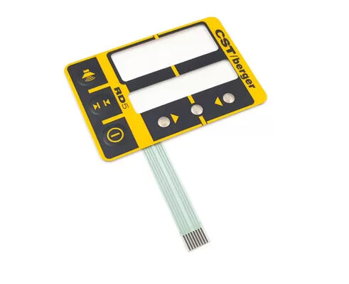 quality Surface Mount Custom Membrane Switch Featuring ZIF or FPC Connector Suitable for Humidity 40°C Environments factory