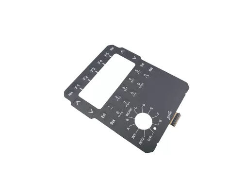 quality Life Cycle 1 Million Actuations Custom Membrane Switch Including Nicomatic Female Connector and Custom Dimensions for Control Panels factory