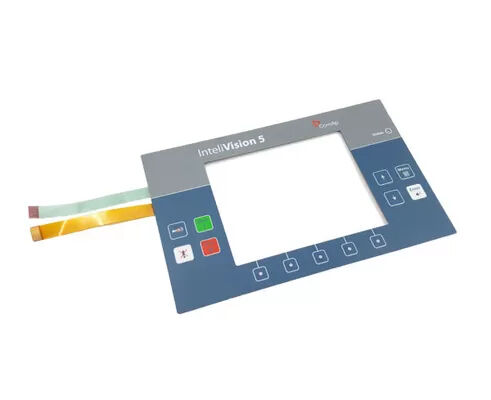 Good price Tail Contact Pitch Custom Membrane Switch Green Led Color Surface Mount or Flush Mount Ideal for Medical Equipment and Instrumentation online